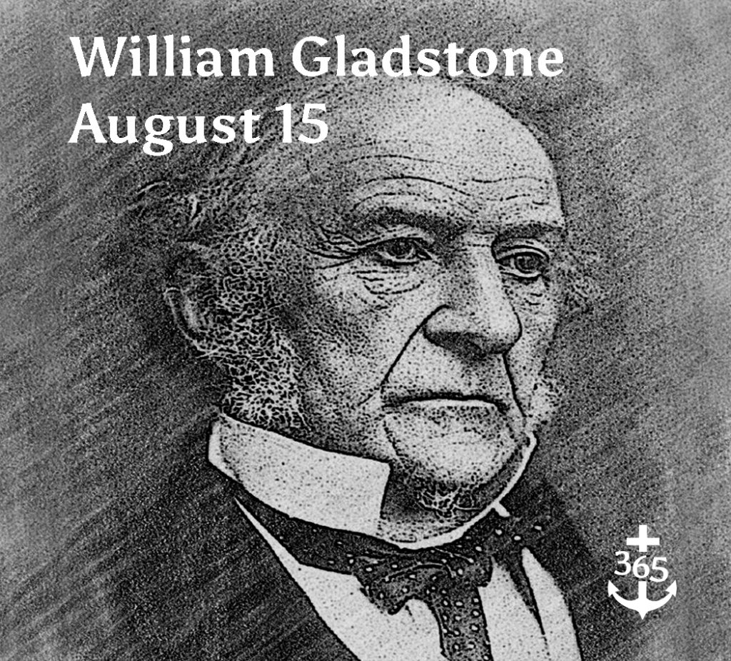William E Gladstone, England, Prime Minister 365 Christian Men