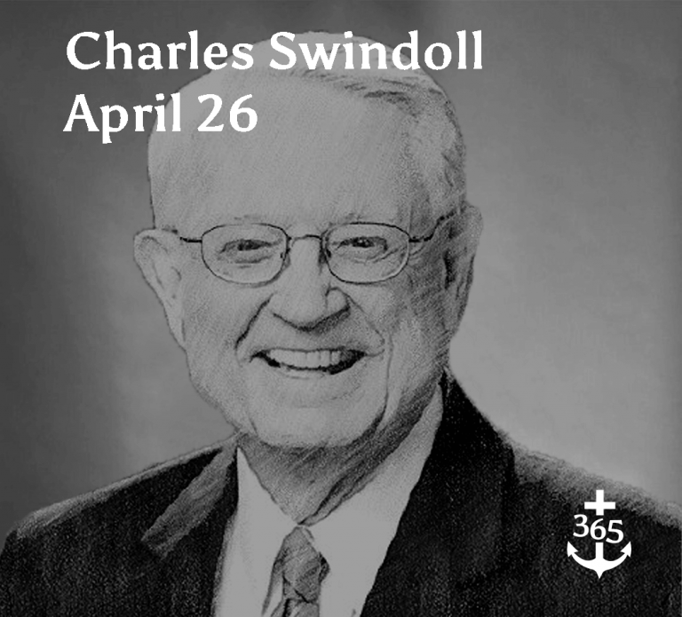 Charles Swindoll, US, Pastor 365 Christian Men