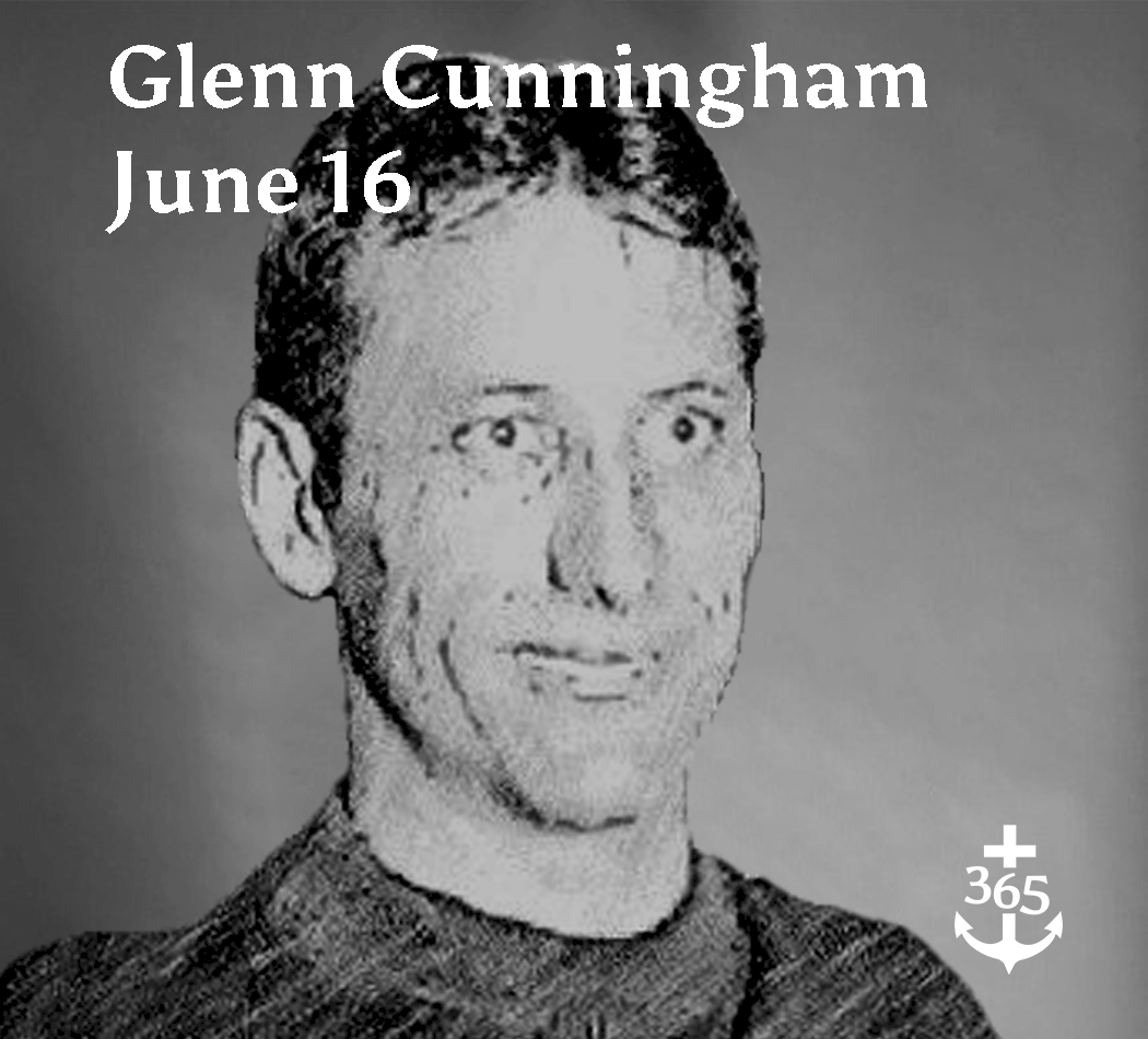 Glenn Cunningham, US, Olympian 365 Christian Men