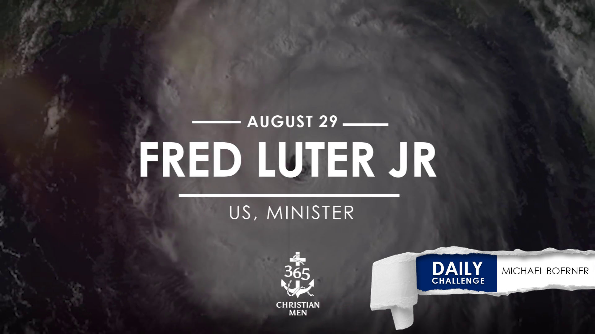 Fred Luter Jr, US, Minister 365 Christian Men